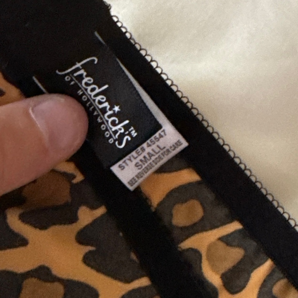 y2k cheetah babydoll top - Picture 3 of 3